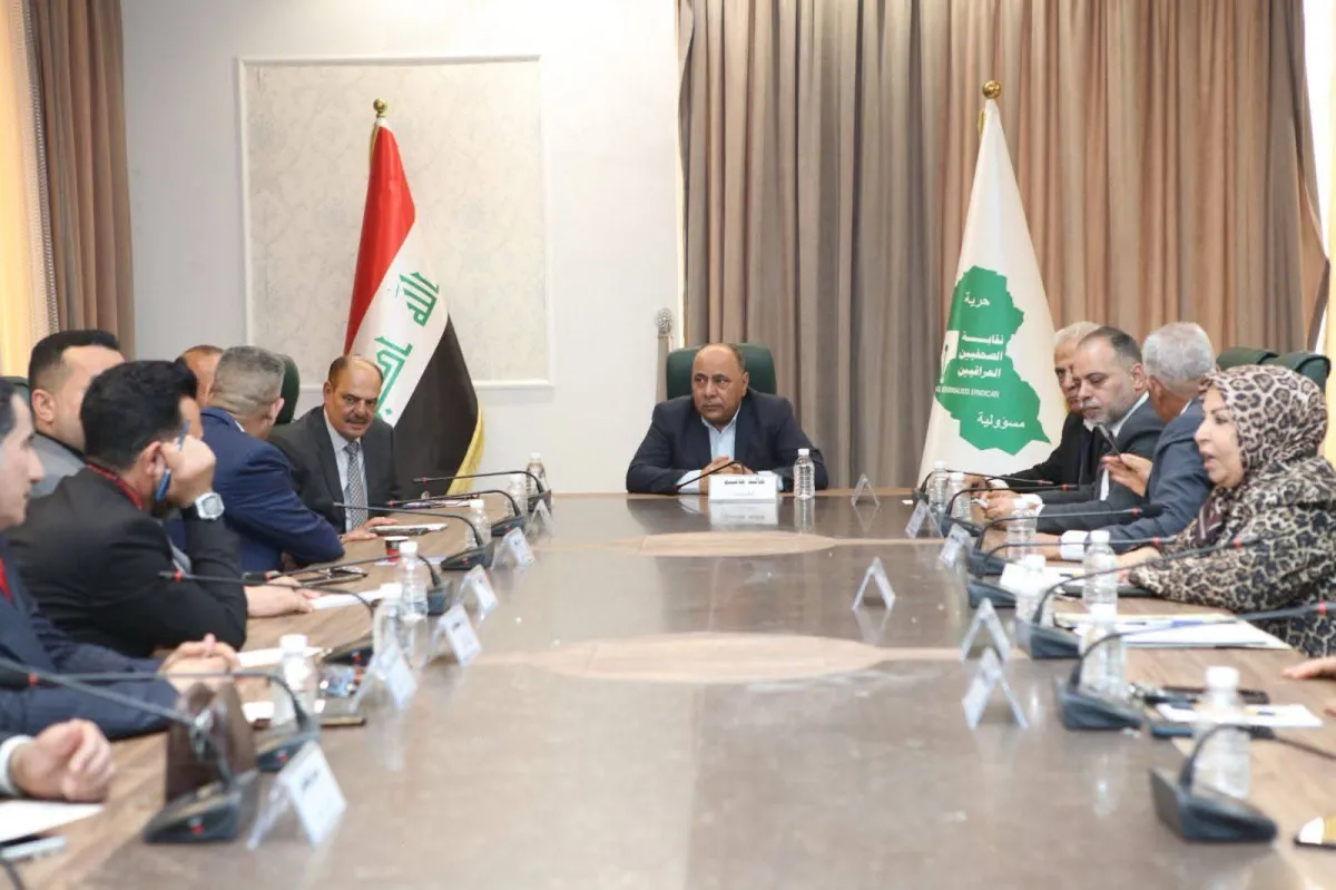 اجتماع مجلس نقابة الصحفيين برئاسة النقيب خالد جاسم